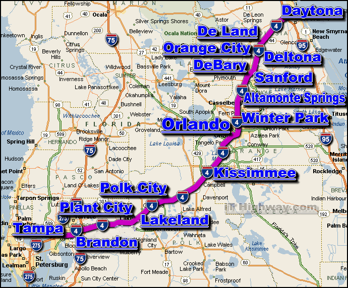 i-4 road and traffic conditions